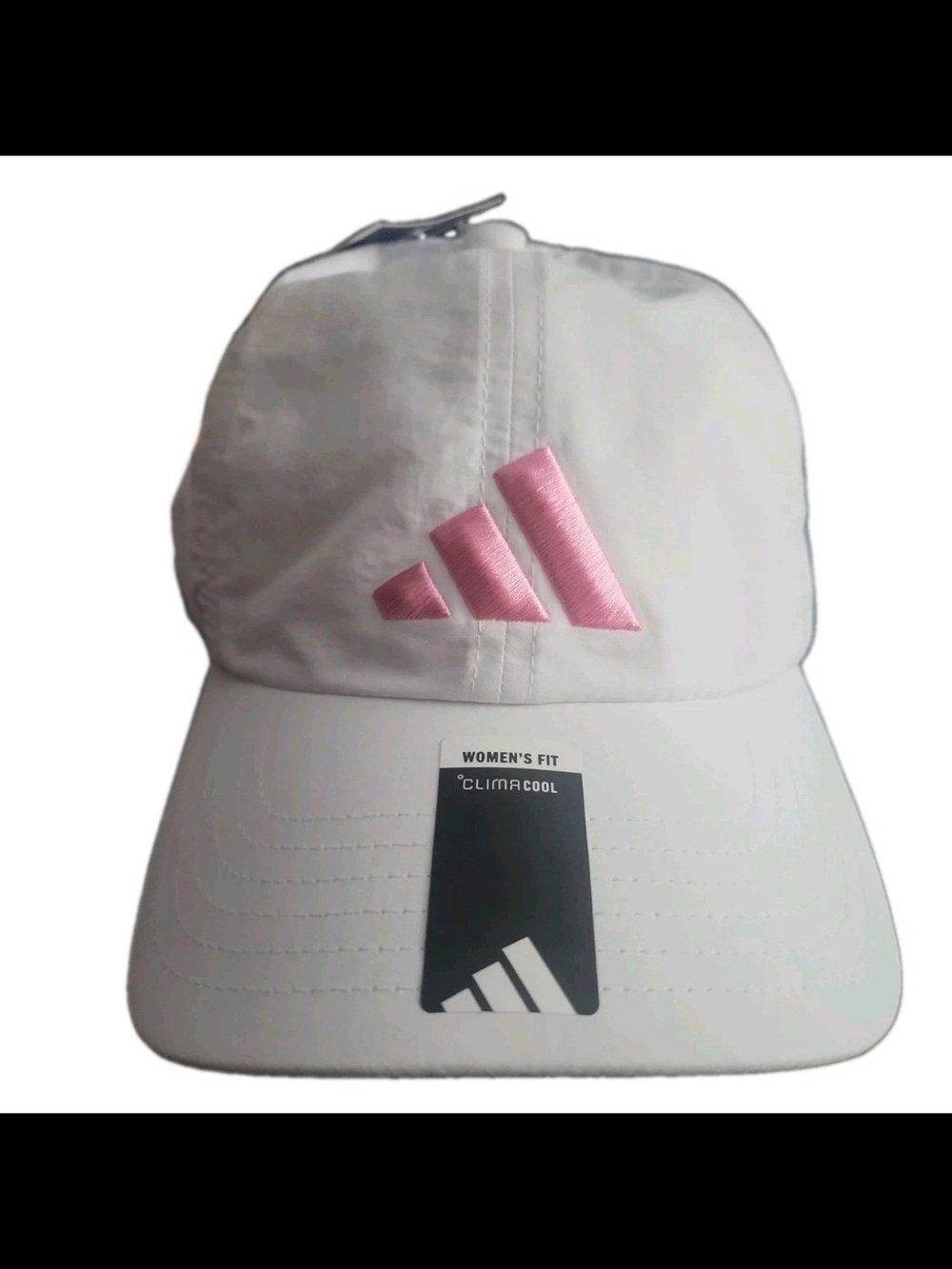 Adidas Hat Cap Strap Back Womens White Climacool NWT